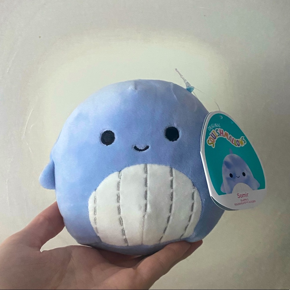 Squishmallows 5” Samir Whale Squishmallow